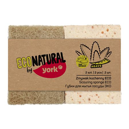 Губка универсальная YORK Губки для посуды ЭКО