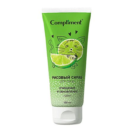Скраб для лица COMPLIMENT Рисовый скраб для лица Очищение и обновление
