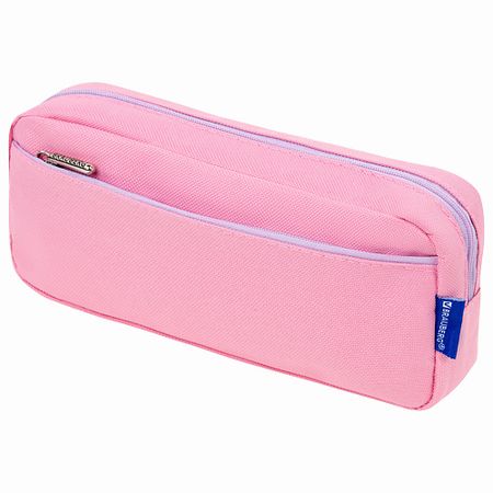 Пенал BRAUBERG Пенал мягкий  PASTEL 2 отделения