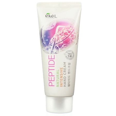 Крем для рук EKEL Крем для рук антивозрастной с Пептидами Natural Intensive Hand Cream Peptide