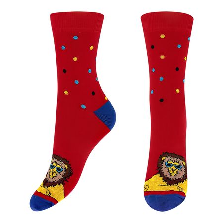 Носки мужские MONCHINI лев 43-45 красный томас харрис красный дракон