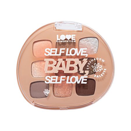 Палетка теней для век LOVE GENERATION тон 01 Self love, baby, Self love афанасьева елена ивановна театр тающих теней конец эпохи