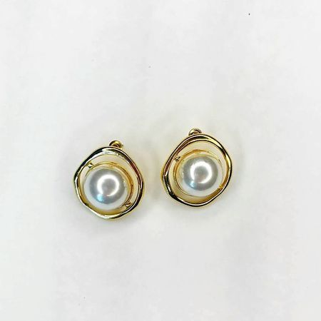 Серьги GILMEEVA Жемчужные серьги пусеты