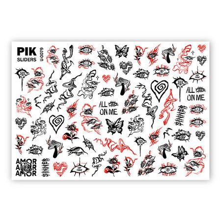 Слайдеры PIK Слайдеры для ногтей P-079 Готика