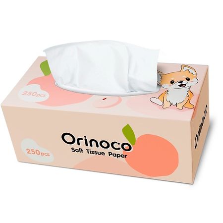 Салфетки для рук ORINOCO Салфетки бумажные салфетки бумажные kawaii котик 40шт 19х12мм