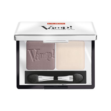Тени для век PUPA VAMP! DUO компактные двойные тон 006 Коричневый ванильный я с вами жив…