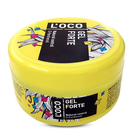 Гель для укладки волос L'OCO Гель для волос с сильной фиксацией «Gel Hairstyling FORTE»