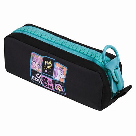 Пенал BRAUBERG Пенал с объёмной молнией  Аниме