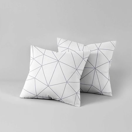 Набор наволочек НОЧЬ НЕЖНА Наволочки Грань Белые 50х70