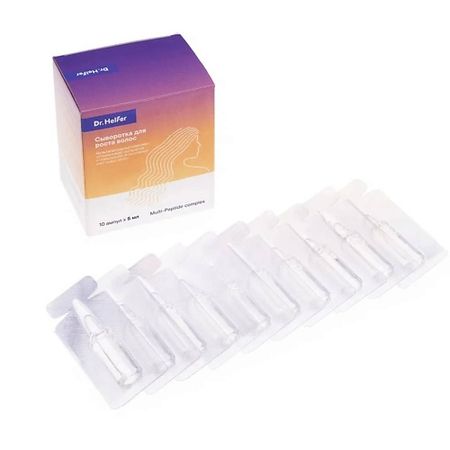 Сыворотка для ухода за волосами DR.HELFER Сыворотка для  роста волос Мультипиптидный комплекс