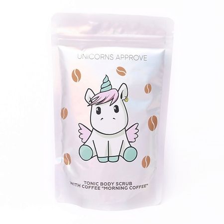 Скраб для тела UNICORNS APPROVE Тонизирующий кофейный скраб для тела 