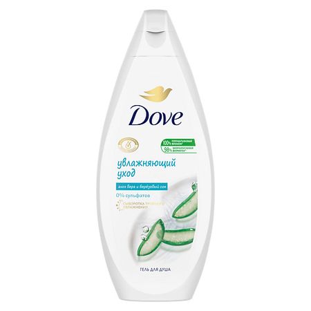 Гель для душа DOVE ДАВ Гель для душа С Алоэ вера и  Берёзовым соком