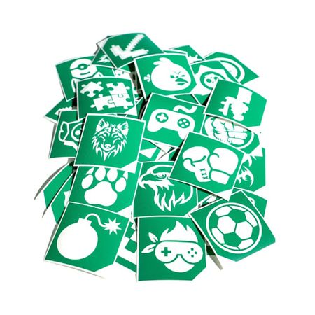 Трафарет для тату KILDIMIA Набор трафаретов для блеск тату