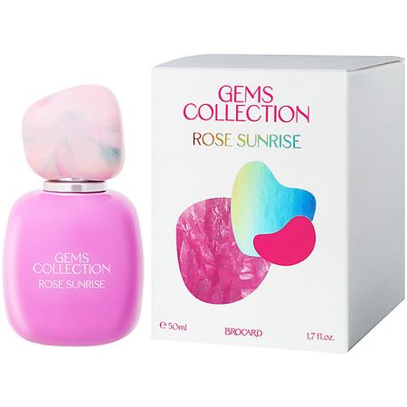 Туалетная вода BROCARD Gems Collection. Rose Sunrise Драгоценные Камни. Розовый Рассвет