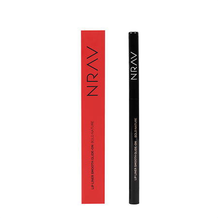 Карандаш для губ NRAV Гелевый карандаш для губ автоматический LIP LINER SMOOTH GLIDE-ON