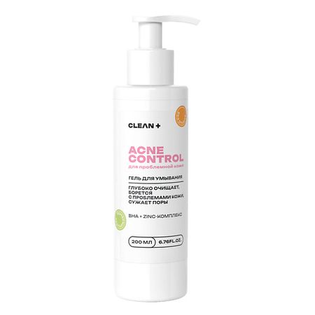 Гель для умывания CLEAN+ Гель для умывания ACNE CONTROL
