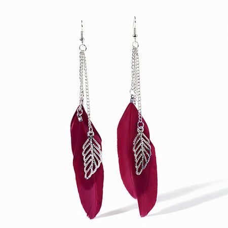 Серьги NOTHING BUT LOVE Серьги с перьями 