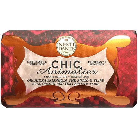 Мыло твердое NESTI DANTE Мыло Chic Animalier Red