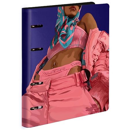 Тетрадь LOREX Тетрадь со сменным блоком на кольцах WHO CARES A5 80 листов