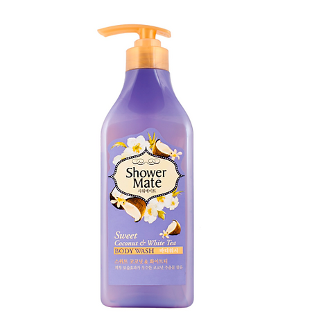 Гель для душа KERASYS Гель для душа Шауэр Мэйт Кокос и белый чай