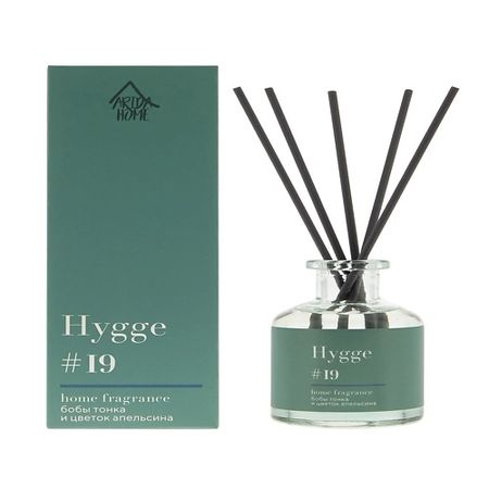 Аромадиффузор ARIDA HOME Аромат для дома Хюгге #19 Бобы тонка и цветок апельсина