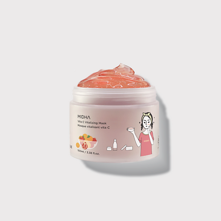 Маска для лица MIDHA Маска для лица с комплексом витаминов