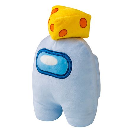 Мягкая игрушка AMONG US Плюшевая игрушка со шляпой-сыр