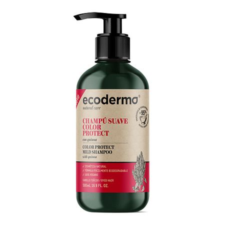 Шампунь для волос ECODERMA Шампунь для окрашенных волос Color Protect Mild Shampoo