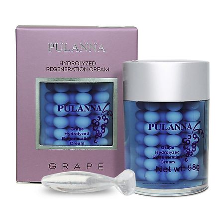 Крем для лица PULANNA Увлажняющий крем для лица с виноградом и гиалуроновой кислотой