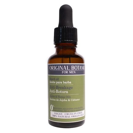 Масло для ухода за бородой ORIGINAL BOTANIC Масло для бороды против ломкости Anti-Breakage Beard Oil