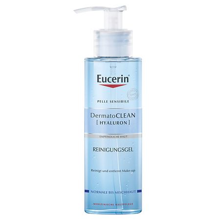 Гель для умывания EUCERIN Освежающий и очищающий гель для умывания DermatoClean