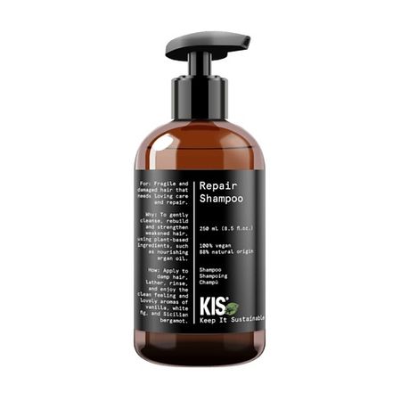 Шампунь для волос KIS Repair Shampoo 100% VEGAN  шампунь