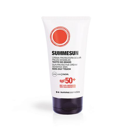 Солнцезащитный крем для лица S+ SUMMECOSMETICS Солнцезащитный  крем SPF50+ SUMMESUN SPF50+ SENSITIVE SKIN