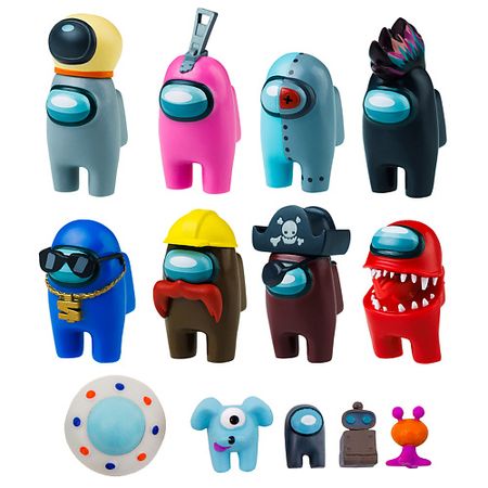 Набор детский AMONG US Набор фигурок 3 серия с аксессуарами (герой предатель)