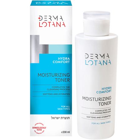 Тоник для лица DERMA LOTANA Увлажняющий тоник для всех типов кожи