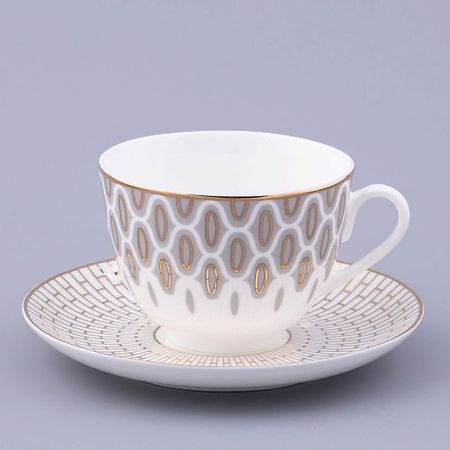 Набор посуды ИМПЕРАТОРСКИЙ ФАРФОРОВЫЙ ЗАВОД Чашка с блюдцем 
