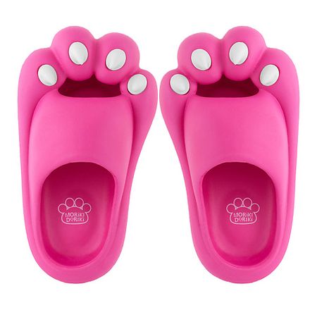 Шлепанцы MORIKI DORIKI Шлепанцы детские Лапки монстрика розовые