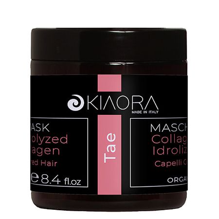 Маска для волос KIAORA Маска для окрашенных волос питающая с коллагеном Tae