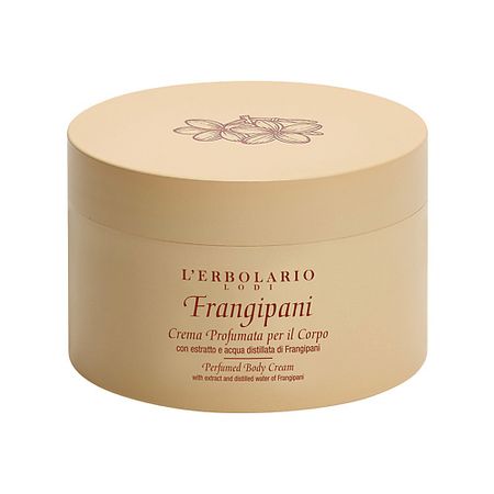 Крем для тела LERBOLARIO Крем для тела с ароматом Франжипани Frangipani Body Cream