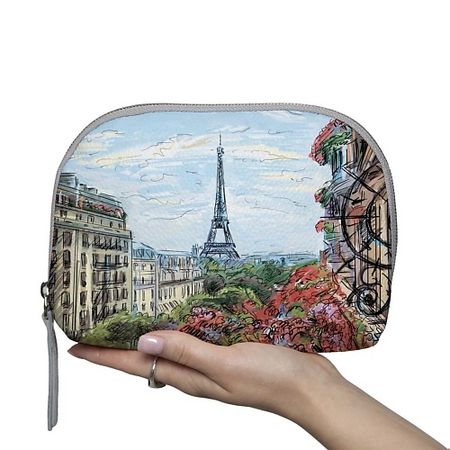 Косметичка МАХАОН Косметичка женская большая кожаная большая раскраска по цифрам веселая стройка 90х60 см