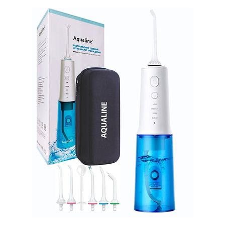 Ирригатор AQUALINE Портативный ирригатор для полости рта NM300