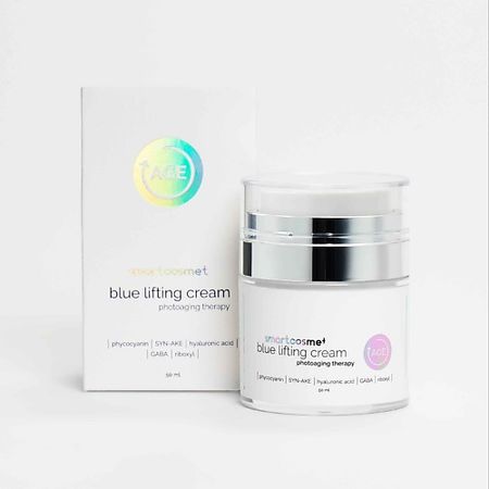 Крем для лица SMARTCOSMET Эмульсия для лица «Blue lifting cream» серии «Фотоомоложение»