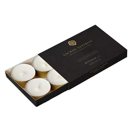 Набор ароматических свечей RITUALS Набор ароматических свечей Sacred Saffron камила шамси salt and saffron