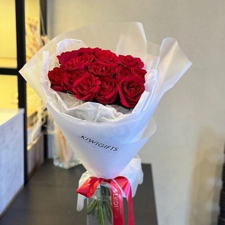 Букет живых цветов KIWIGIFTS Букет цветов живые Розы варвара еналь живые 4 мы будем любить всегда