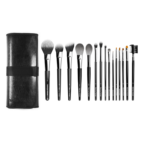 Набор кистей VALERIYA KUTSAN Набор кистей SMART, 15 кистей, в чехле детских кистей 4 шт со спонжем 11 21657 diy 5