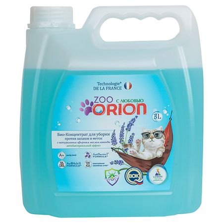 Универсальное чистящее средство ORION Био-Концентрат для уборки против запахов и меток, Лаванда