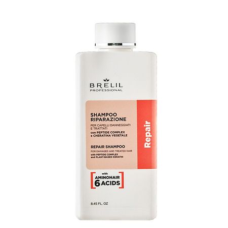 Шампунь для волос BRELIL PROFESSIONAL Шампунь для поврежденных волос восстанавливающий