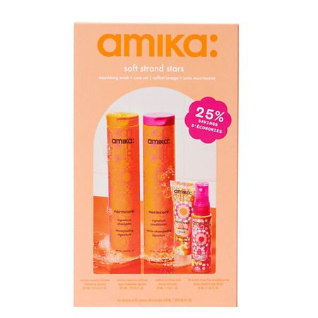 Набор для ухода за волосами AMIKA Набор Soft Strands Stars Nourishing Wash + Care Set