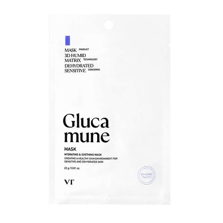 Маска для лица VT COSMETICS Маска тканевая для глубокого увлажнения Glucamune Mask
