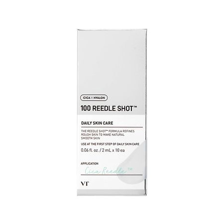 Сыворотка для лица VT COSMETICS Сыворотка для лица отшелушивающая с центеллой и гиалуроновой кислотой Reedle Shot 100 Daily Skin Care